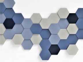 Panouri fonoabsorbante Soft Hexa