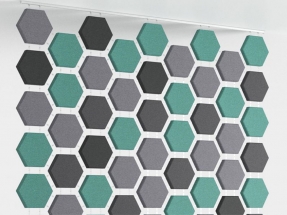 Panouri fonoabsorbante Web Hexa