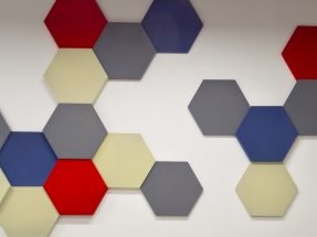 Panouri fonoabsorbante Soft Hexa