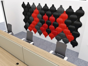 Panouri fonoabsorbante Soft 3D Flow