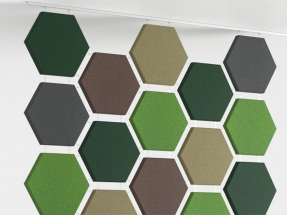 Panouri fonoabsorbante Web Hexa