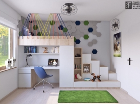 Panouri fonoabsorbante Soft Hexa