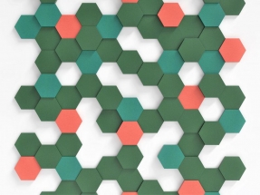 Panouri fonoabsorbante Soft Hexa