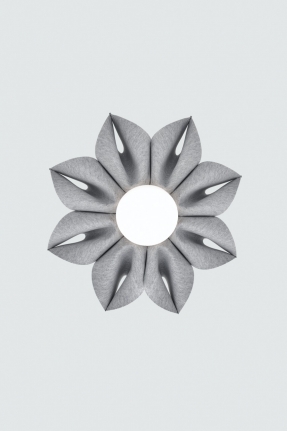 Rose acoustic felt lamp 
