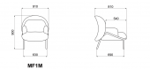 Fotoliu Mesh MF1M