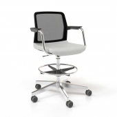 Scaun de Birou Wind Low R Black