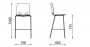Scaun de bar Fondo Hocker