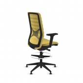 Scaun de Birou Wind T High Black