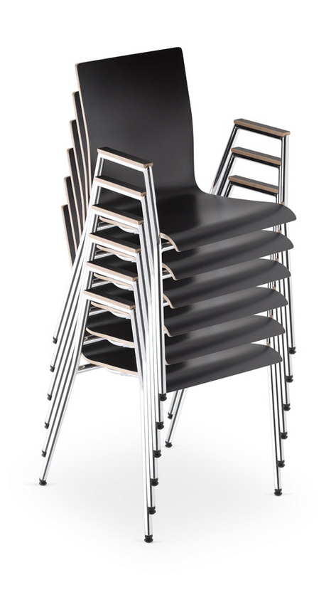 Scaun de Vizitator Cadeira 4L-Arm/Front PL