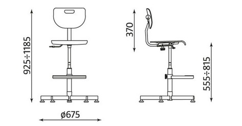 Scaune de Laborator Werek Plus