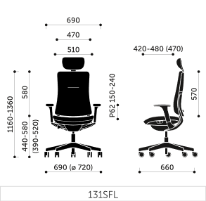 Scaun Directorial Violle 131SFL