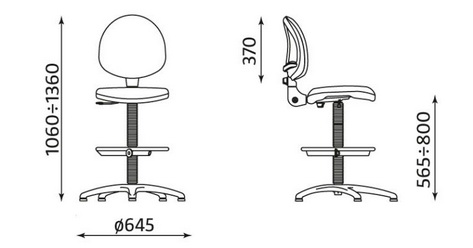 Scaun de Laborator Smart GTS