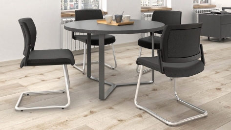 Scaun de Conferinta Aura Cantilever