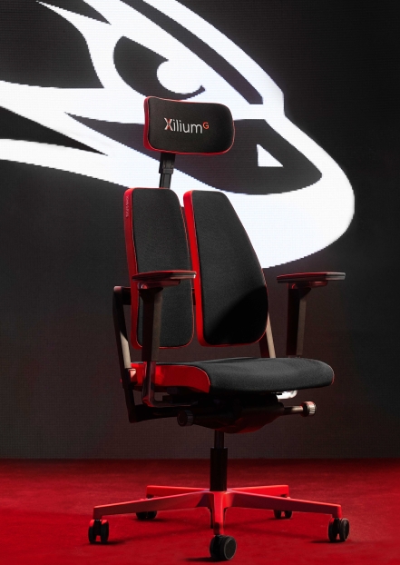 Scaun de Gaming Xilium G Red Edition