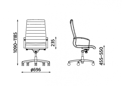 Scaun Operational LYNX LB ST43-POL