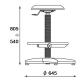 Scaun de laborator Goliat Ts02
