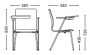 Scaun de Conferinta Fen 4L-Arm TR A-Plus